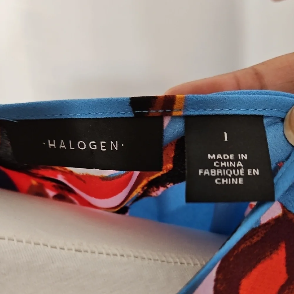 Halogen Multicolor Floral Blouse - Picture 4 of 6